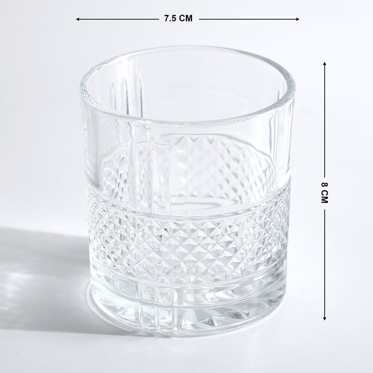 Luana Brilliant Set of 6 Juice Glasses - 215ml