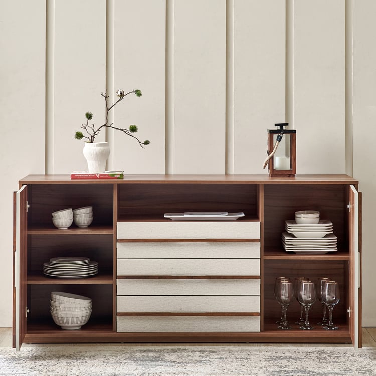 Shoji Sideboard - Brown