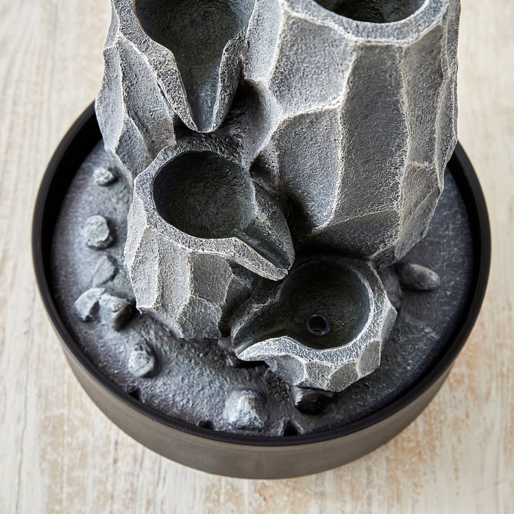 Corsica Alpine Zen Polyresin Water Fountain - 22x28cm