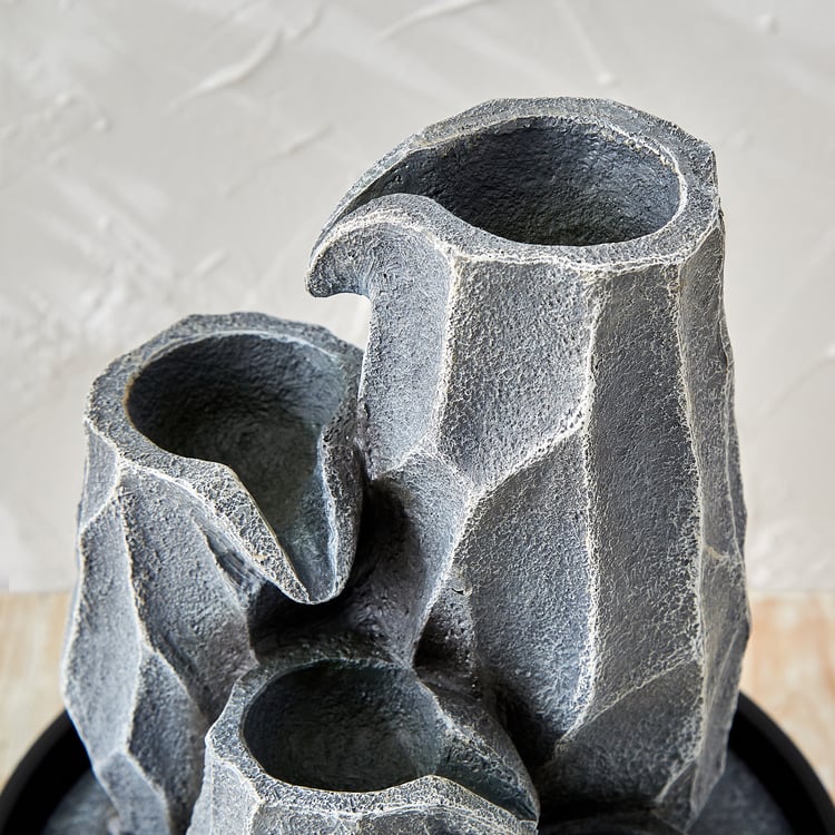 Corsica Alpine Zen Polyresin Water Fountain - 22x28cm