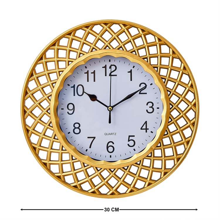 Corsica Casa Decorative Wall Clock - 30cm