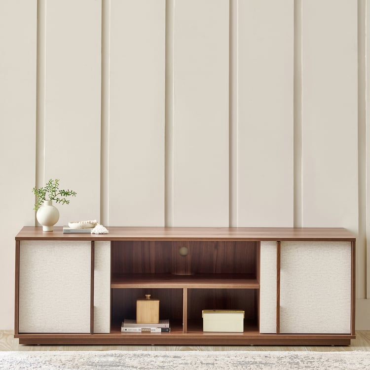 Shoji TV Unit - Walnut