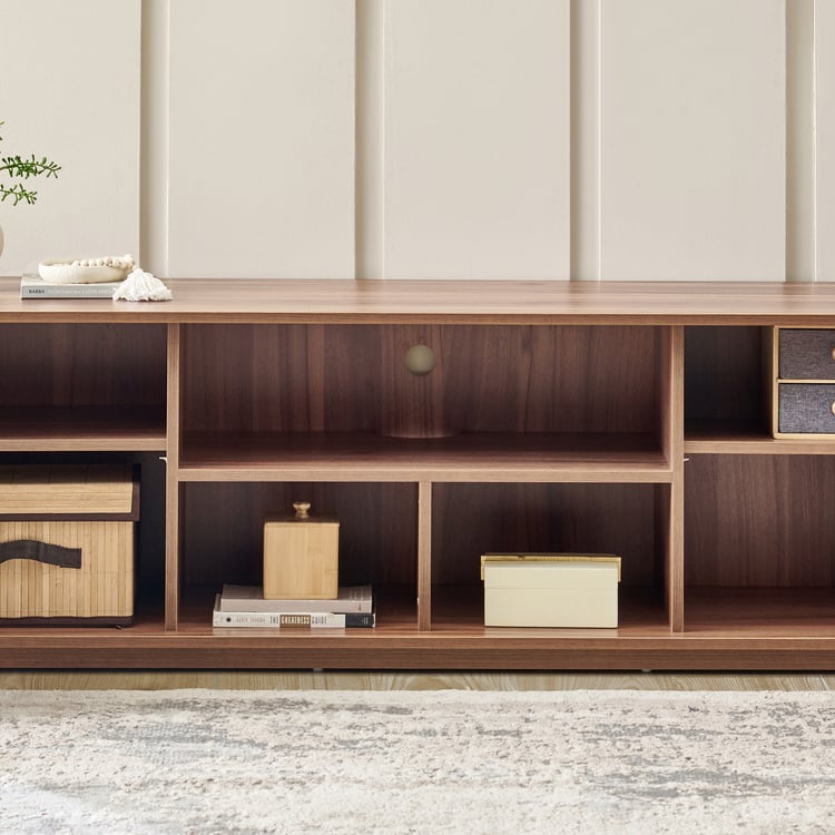 Shoji TV Unit - Walnut