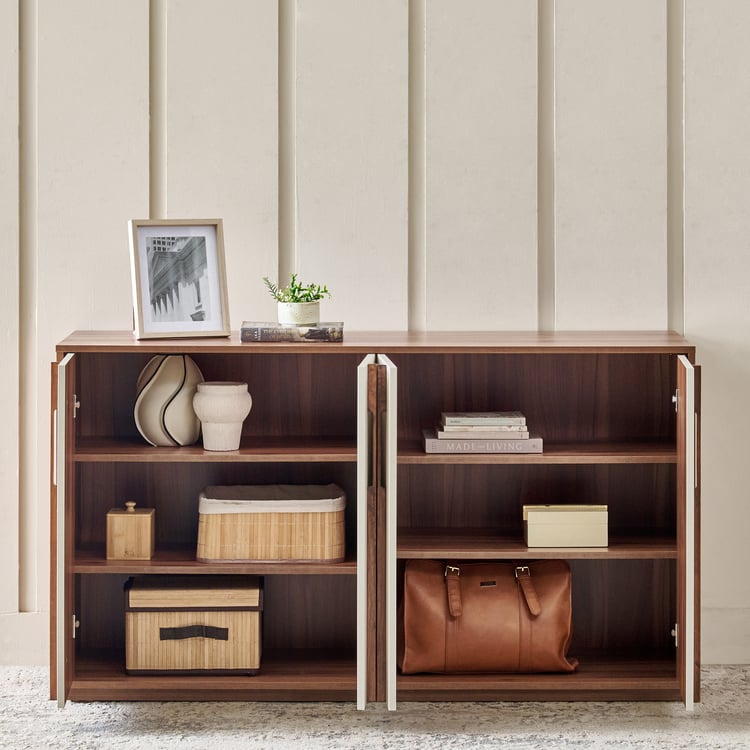 Shoji Foyer Unit - Walnut