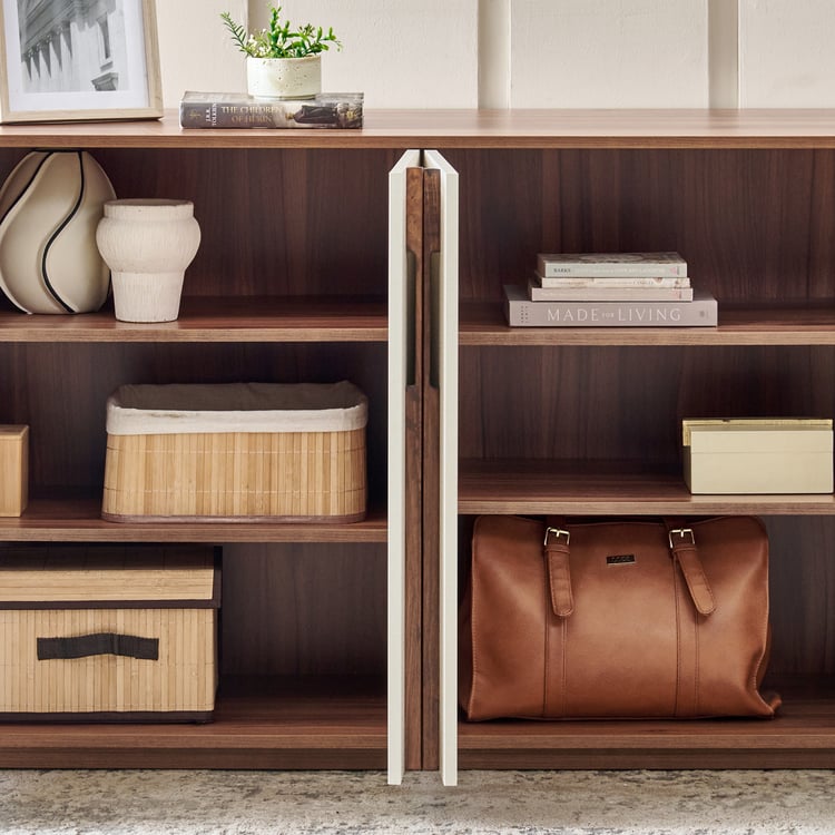 Shoji Foyer Unit - Walnut