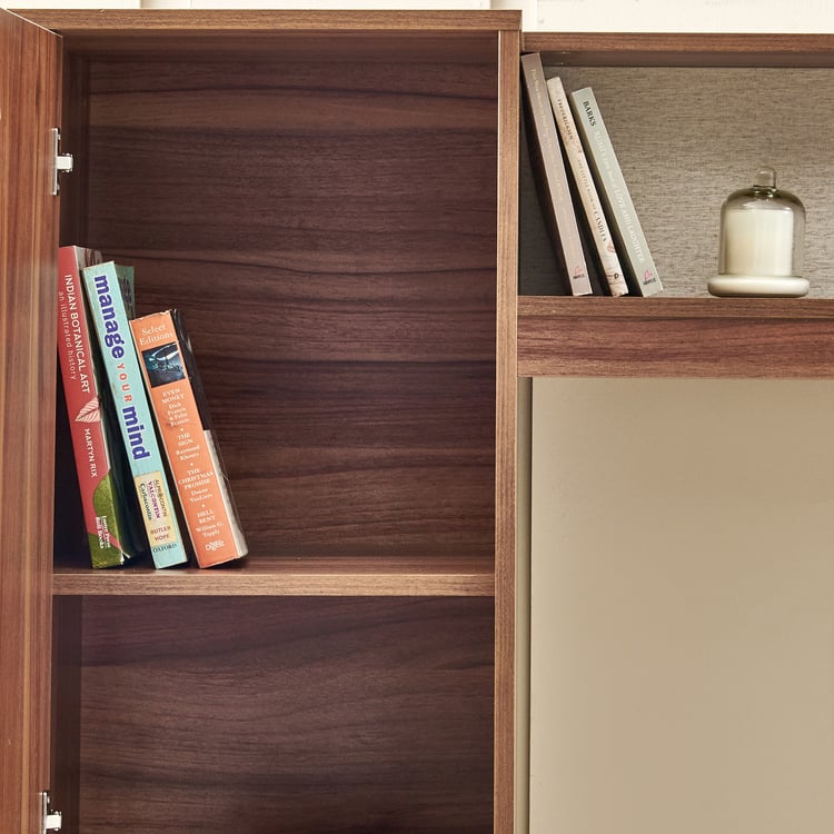 Shoji TV Unit - Walnut