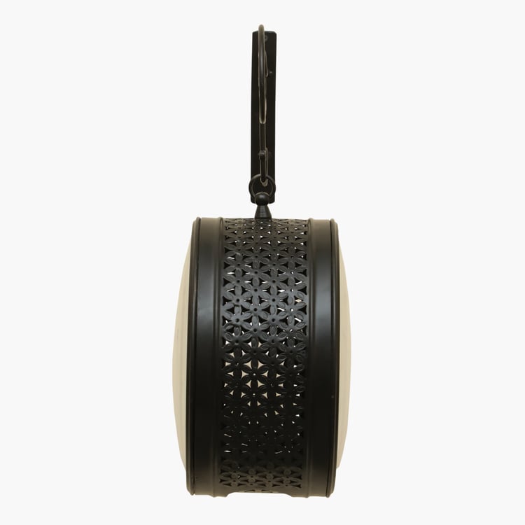 VEDAS Mystical India Anvi Metal Double-Sided Wall Clock - 25cm