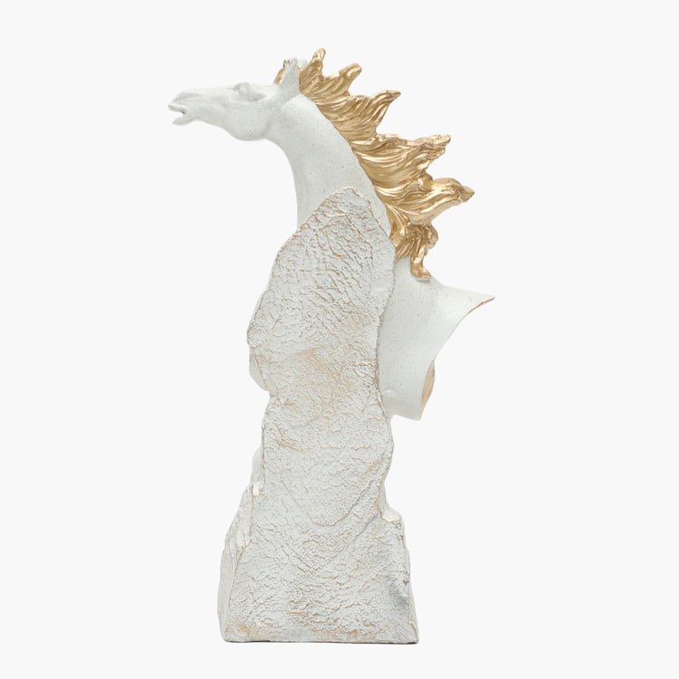 VEDAS Mystical India Nexo Polyresin Horse Figurine