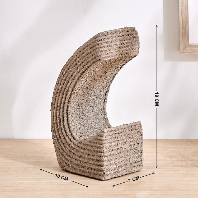 Dew Polyresin Arc Bookend