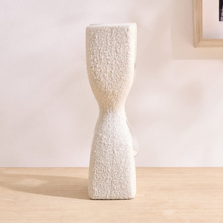 Dew Polyresin Sand Timer Table Accent