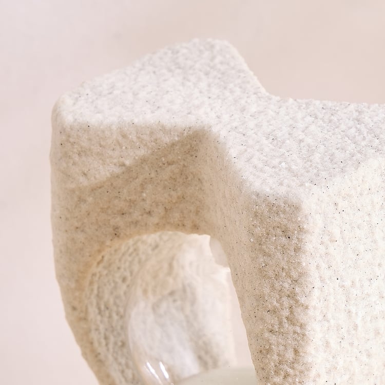 Dew Polyresin Sand Timer Table Accent