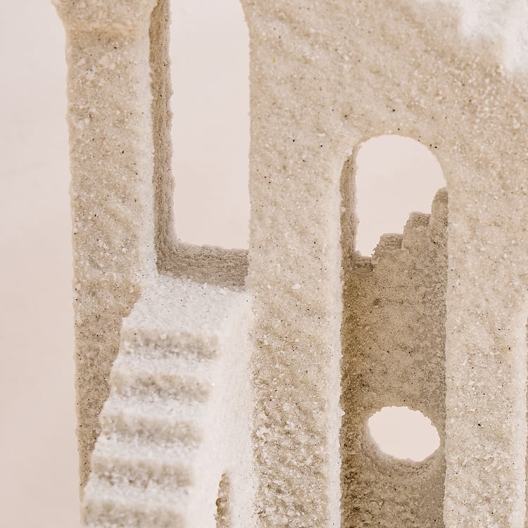 Dew Polyresin Architectural Candle Holder