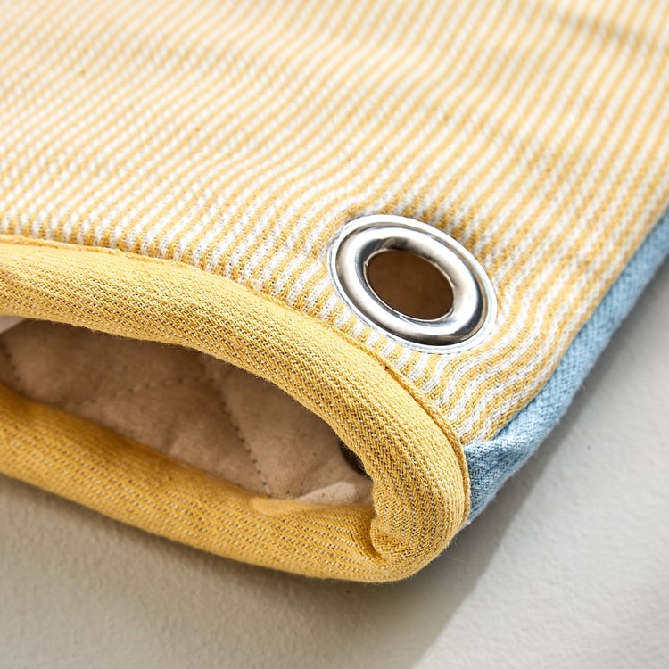 Bakers Pride Set of 2 Cotton Printed Oven Mittens