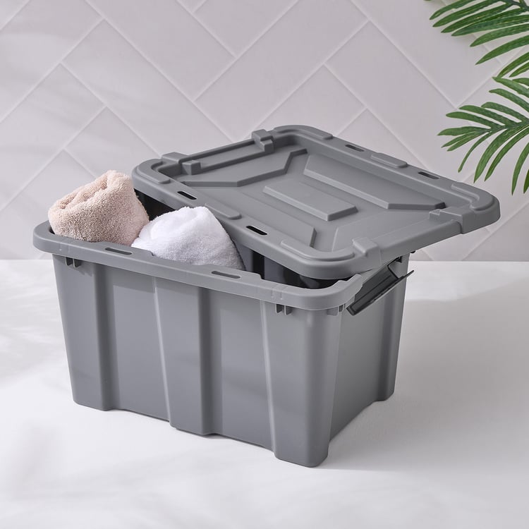 Omnia Hercules Polypropylene Storage Box - 25L