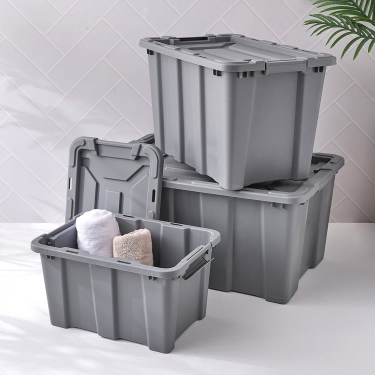 Omnia Hercules Polypropylene Storage Box - 25L