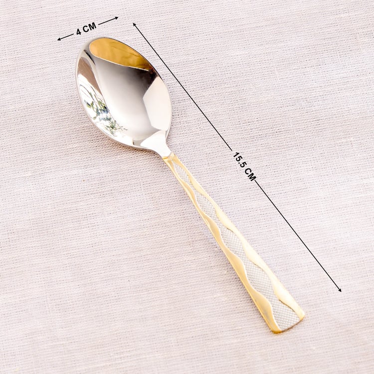 Glister Amara Set of 6 Stainless Steel Baby Spoons