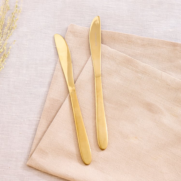 Glister Sobeka Set of 2 Stainless Steel Dinner Knives