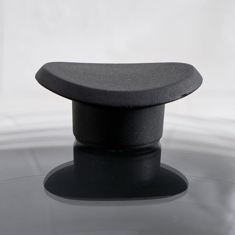 Corsica Valter Aluminium Hard Anodised Kadhai with Lid - 2.3L
