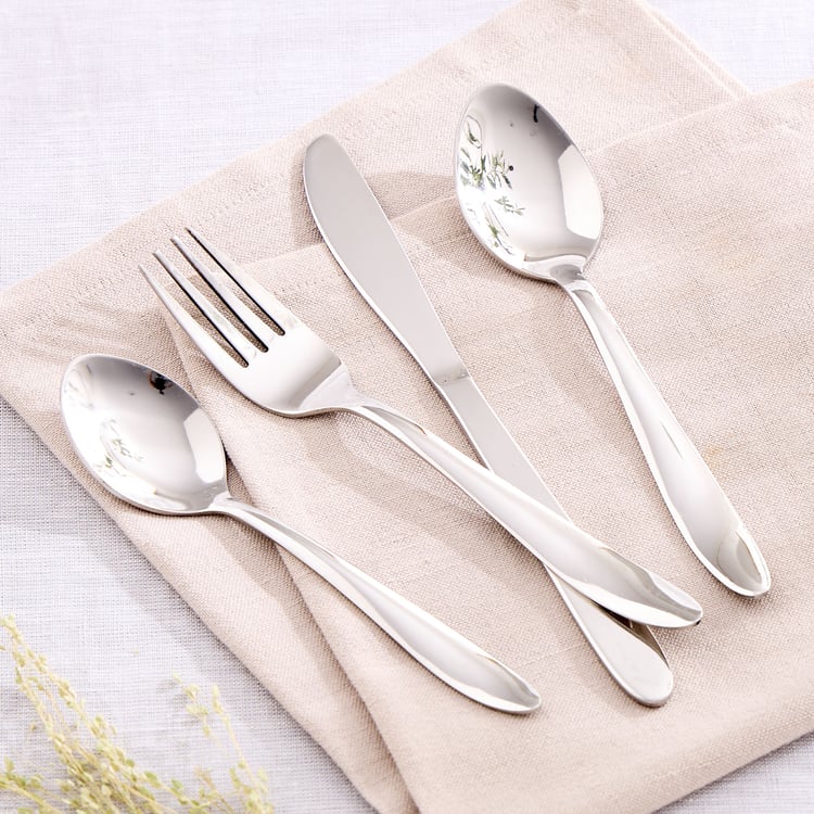 Glister Sobeka 24Pcs Stainless Steel Cutlery Set with Box