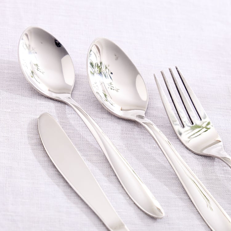 Glister Sobeka 24Pcs Stainless Steel Cutlery Set with Box