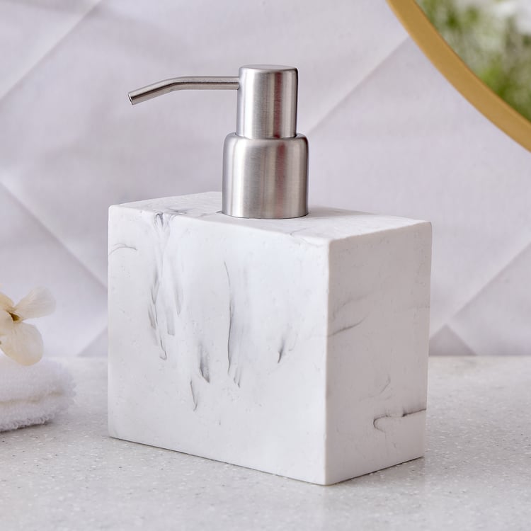 Corsica Arctic Polyresin Soap Dispenser - 290ml