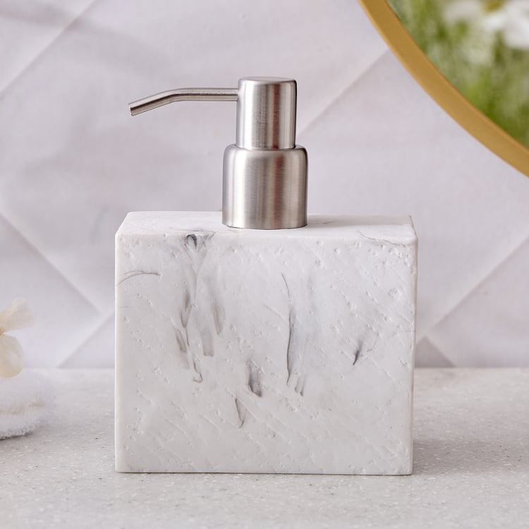 Corsica Arctic Polyresin Soap Dispenser - 290ml