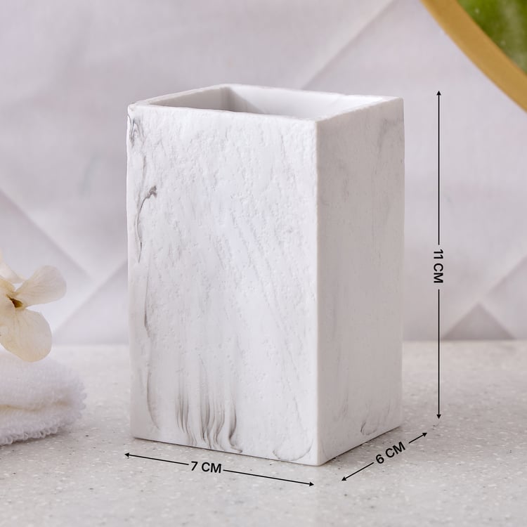 Corsica Arctic Polyresin Holder