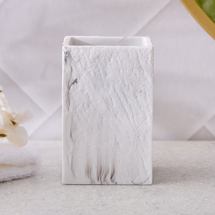 Corsica Arctic Polyresin Holder