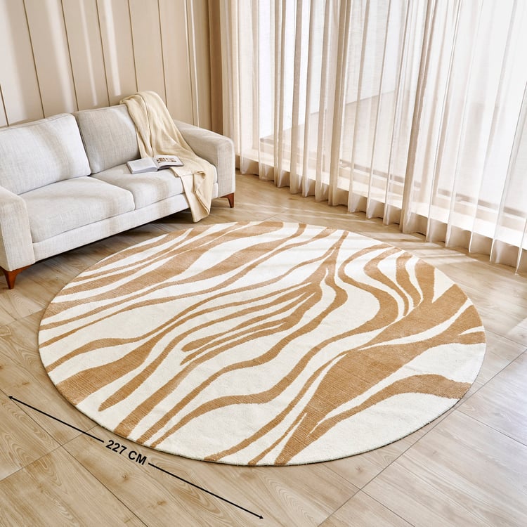 Monalisa Wavora Knitted Woven Carpet - 227cm