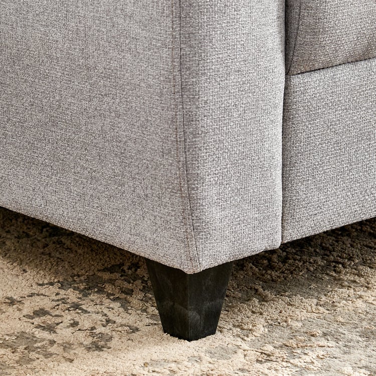 Helios Kayin Fabric 2-Seater Sofa - Grey