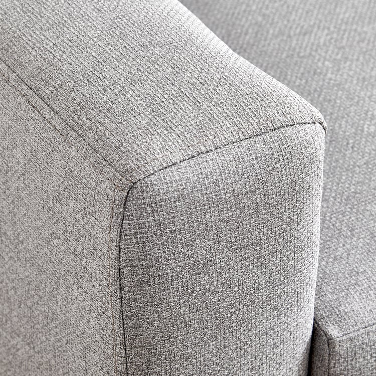 Helios Kayin Fabric 2-Seater Sofa - Grey