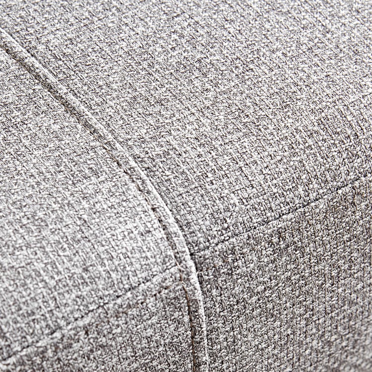Helios Kayin Fabric 3-Seater Sofa - Grey