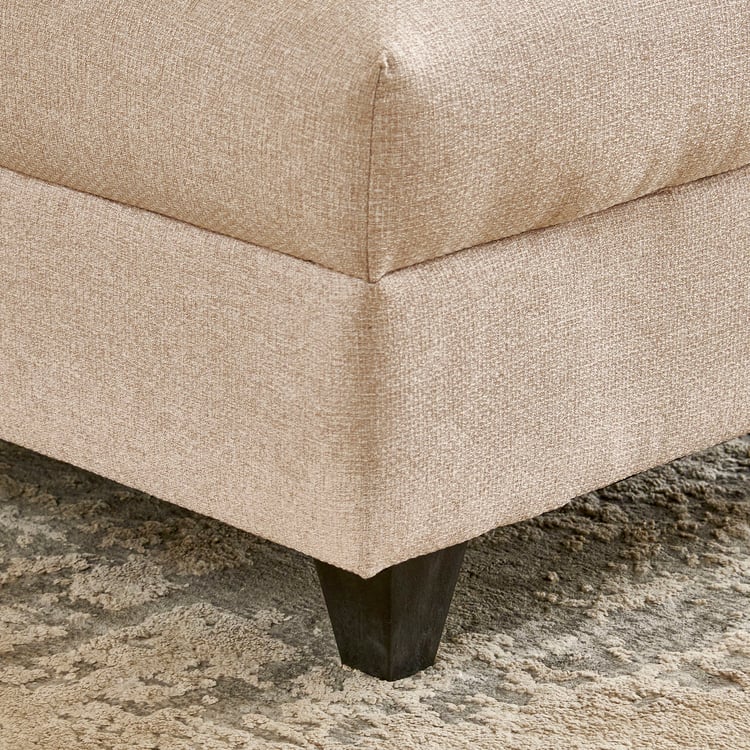 Helios Kayin Fabric 3-Seater Left Corner Sofa with Chaise - Beige