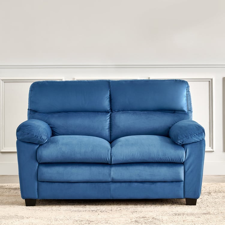 Mojo NXT Velvet 2-Seater Sofa - Blue