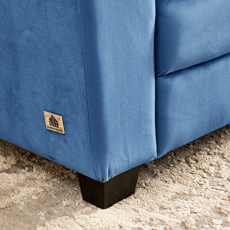 Mojo NXT Velvet 2-Seater Sofa - Blue