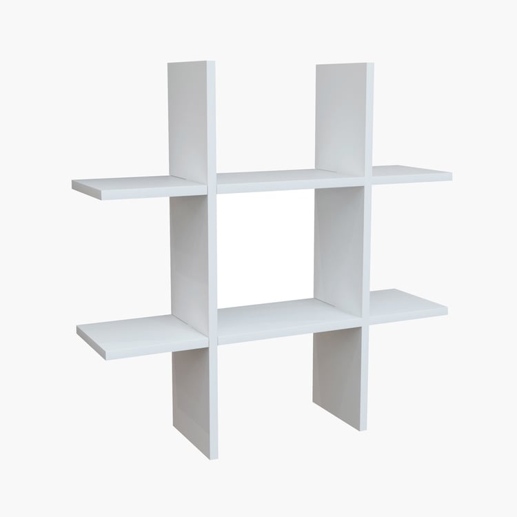 HOME SPARKLE Wall Shelf - White
