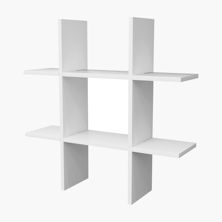 HOME SPARKLE Wall Shelf - White