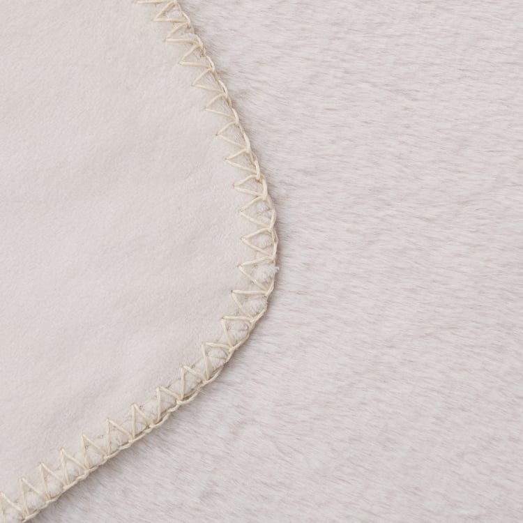 Fiesta Rabbit Fur and Mink Double Blanket