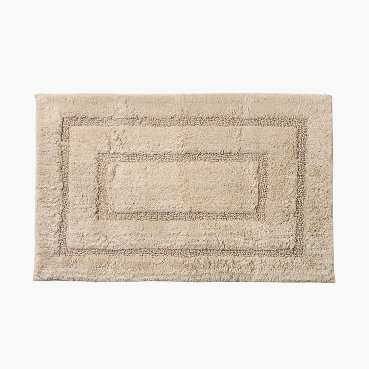 Corsica Ana Cotton Anti-Slip Bath Mat - 63x40cm