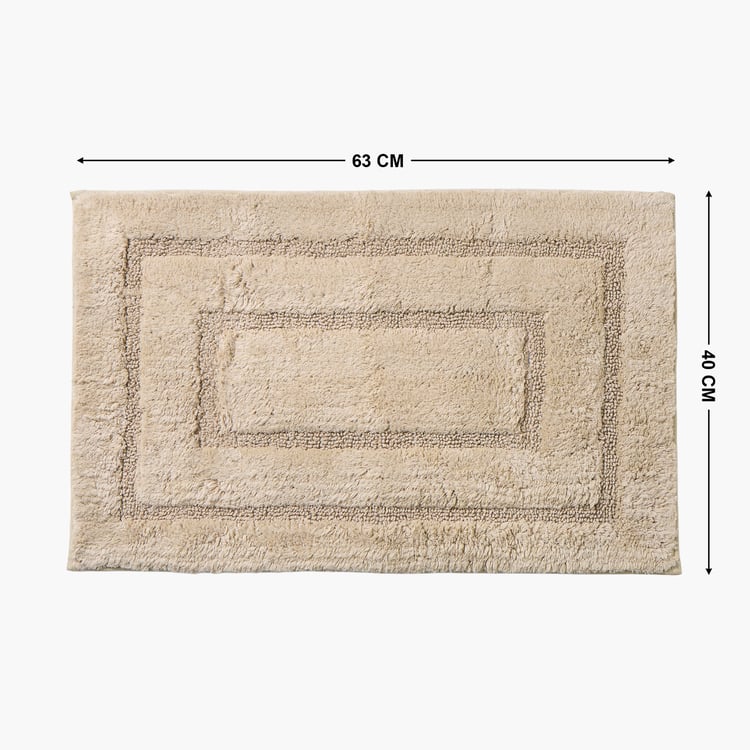 Corsica Ana Cotton Anti-Slip Bath Mat - 63x40cm