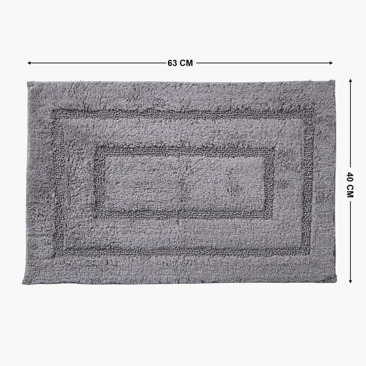 Corsica Ana Cotton Anti-Slip Bath Mat - 63x40cm