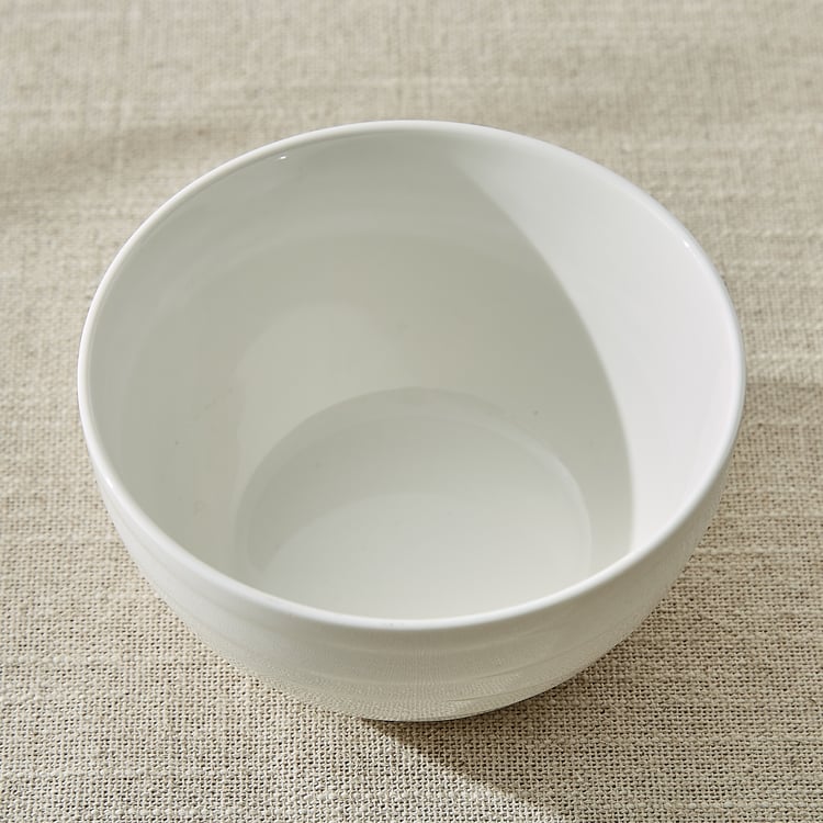 Marshmallow Meandro Bone China Katori - 340ml