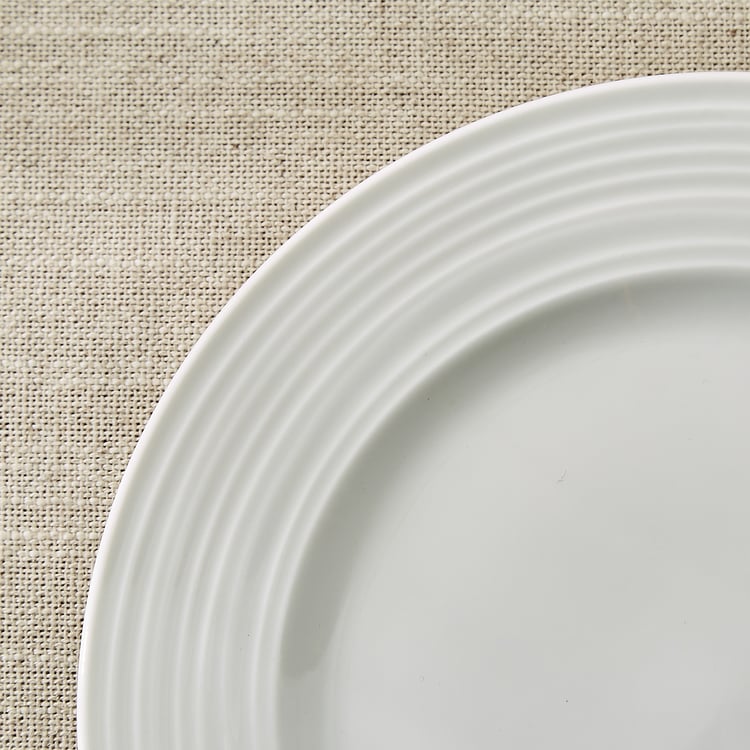 Marshmallow Meandro Bone China Side Plate - 20cm