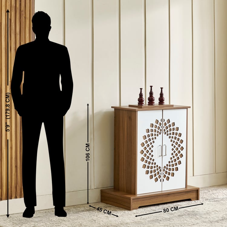 Helios Konark Temple Unit - Brown