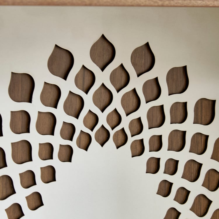 Helios Parnika Temple Unit with Drawer - Brown