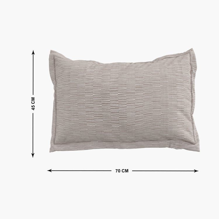 Nesta Set of 2 Striped Pillow Covers - 70x45cm