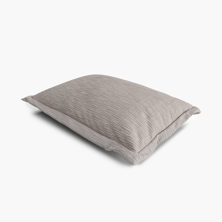 Nesta Set of 2 Striped Pillow Covers - 70x45cm