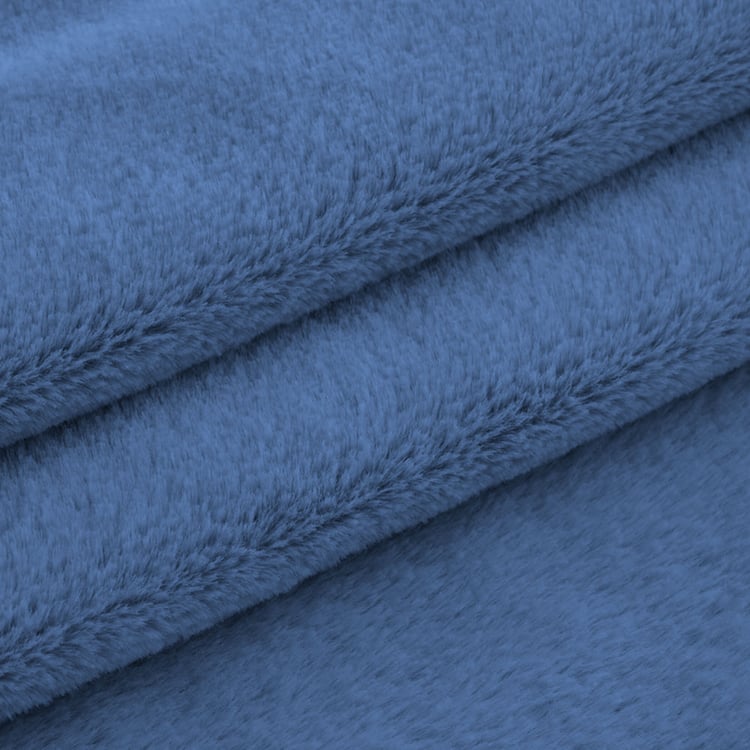 LUXE HOME Set of 2 Fuzzy Cushion Covers - 40x40cm