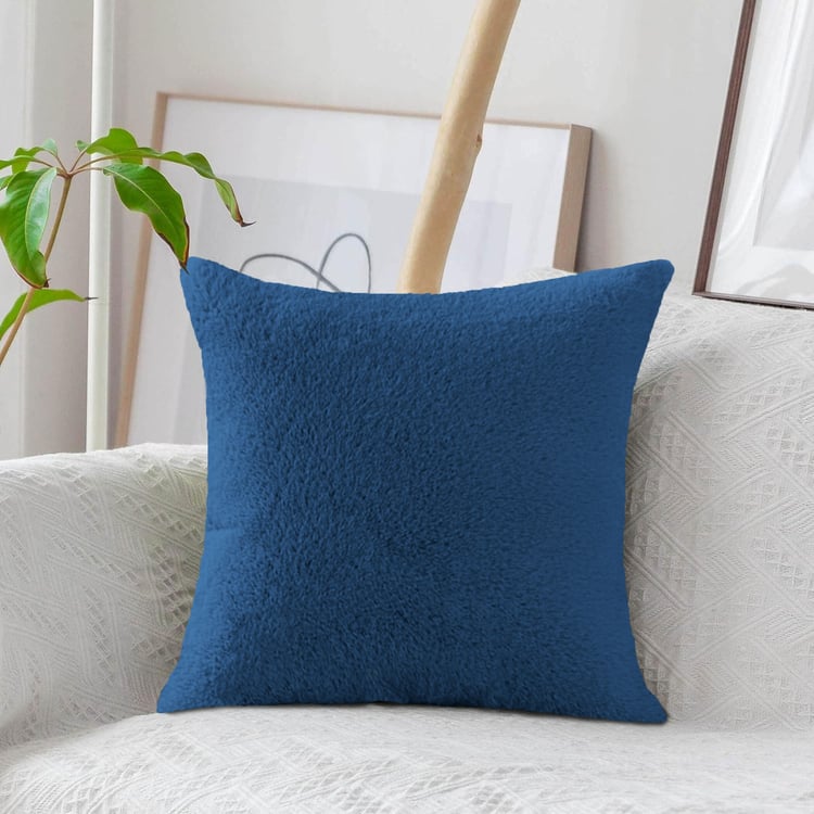 LUXE HOME Set of 2 Fuzzy Cushion Covers - 40x40cm