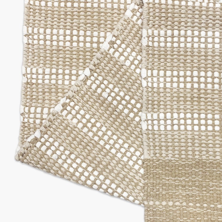 LUXE HOME Woven Table Runner